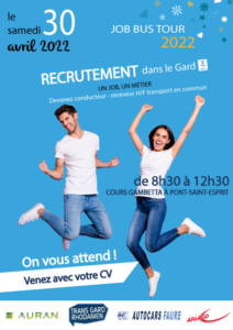Job Bus Tour dans le Gard